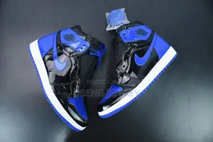 Photo - Original Jordan 1 High Blue Mirror