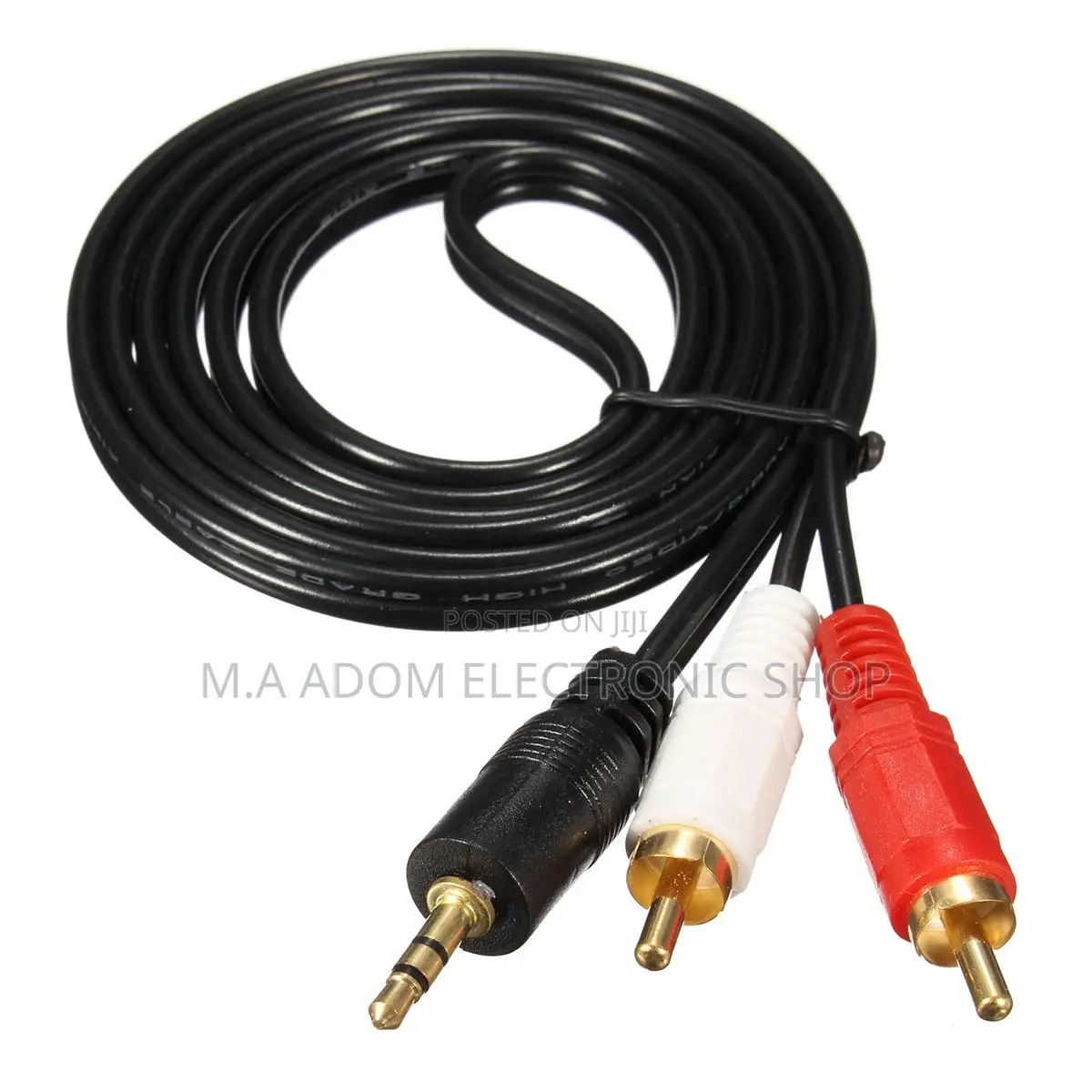 Aux Cable for Audio Sound 1.5 Meters
