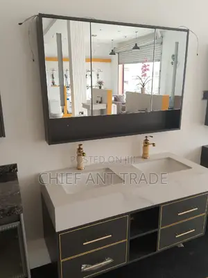 Cabinet Basin With Mirror. Vanity Set Bt12050a