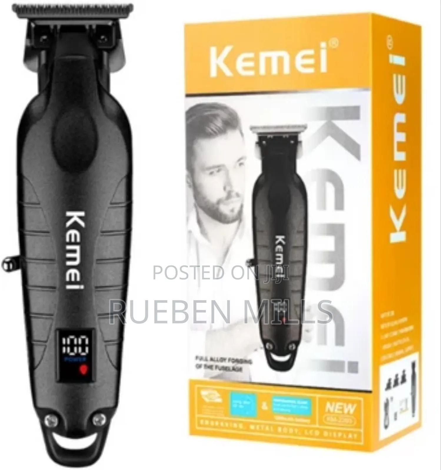 Kemei Professional Beard Trimmer Shaping Machine Haircut Kit
