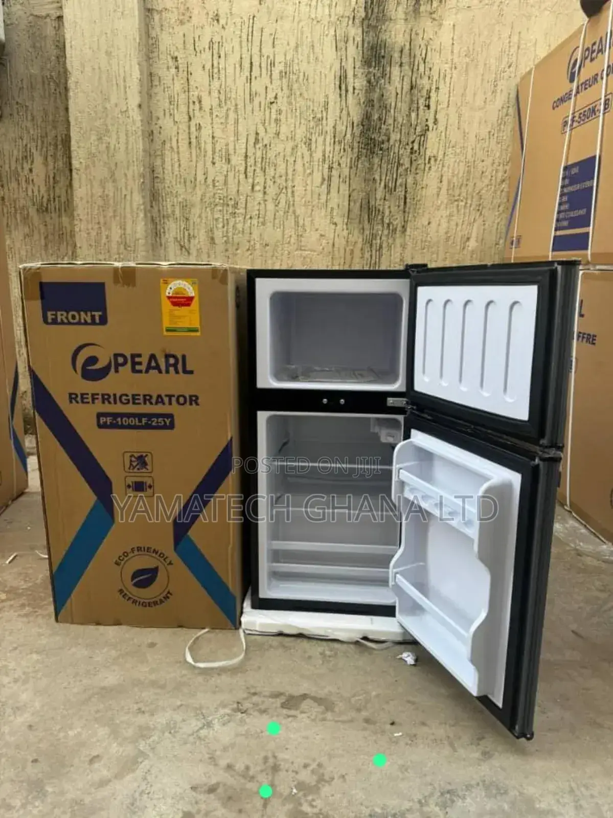 Pearl Table Top Double Door Fridge With Freezer (86 Litres)