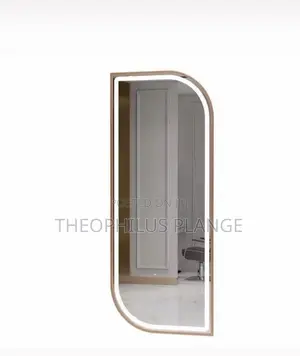 LED Big Saloon Mirror, Barbershop Hanging Mirror
