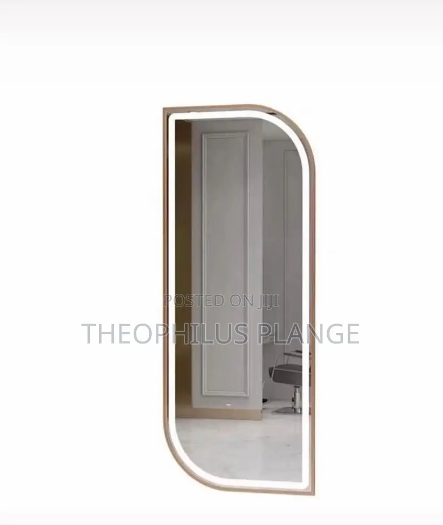 LED Big Saloon Mirror, Barbershop Hanging Mirror