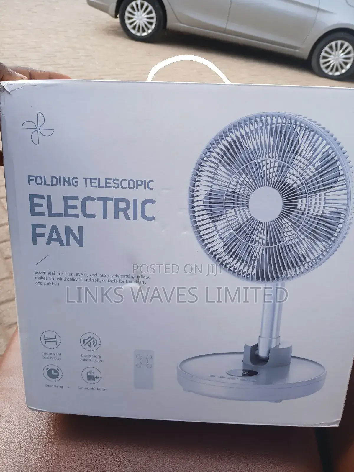 Folding Telescopic Electric Fan