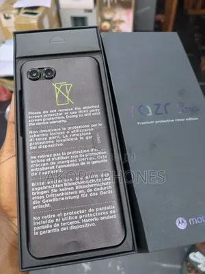 New Motorola Razr 50 Ultra 512 GB Black