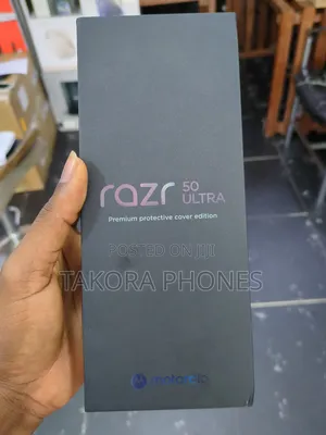 New Motorola Razr 50 Ultra 512 GB Black