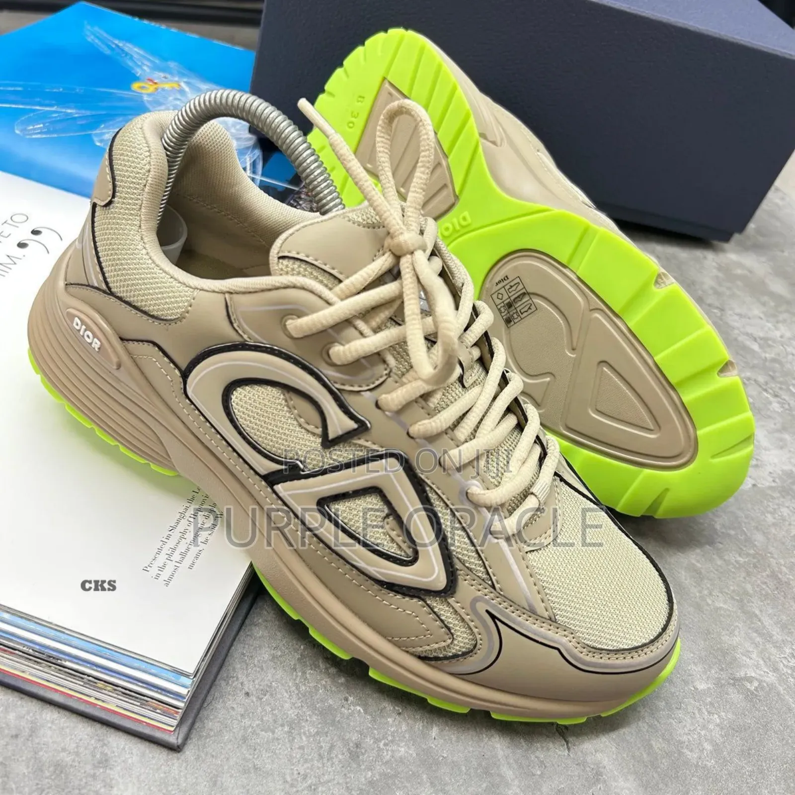 Christian Dior Eco-Friendly Relaxed Sneakers