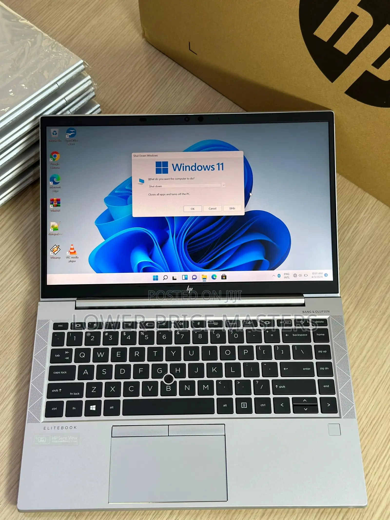 New Laptop HP EliteBook 845 G7 16GB AMD Ryzen 5 SSD 256GB