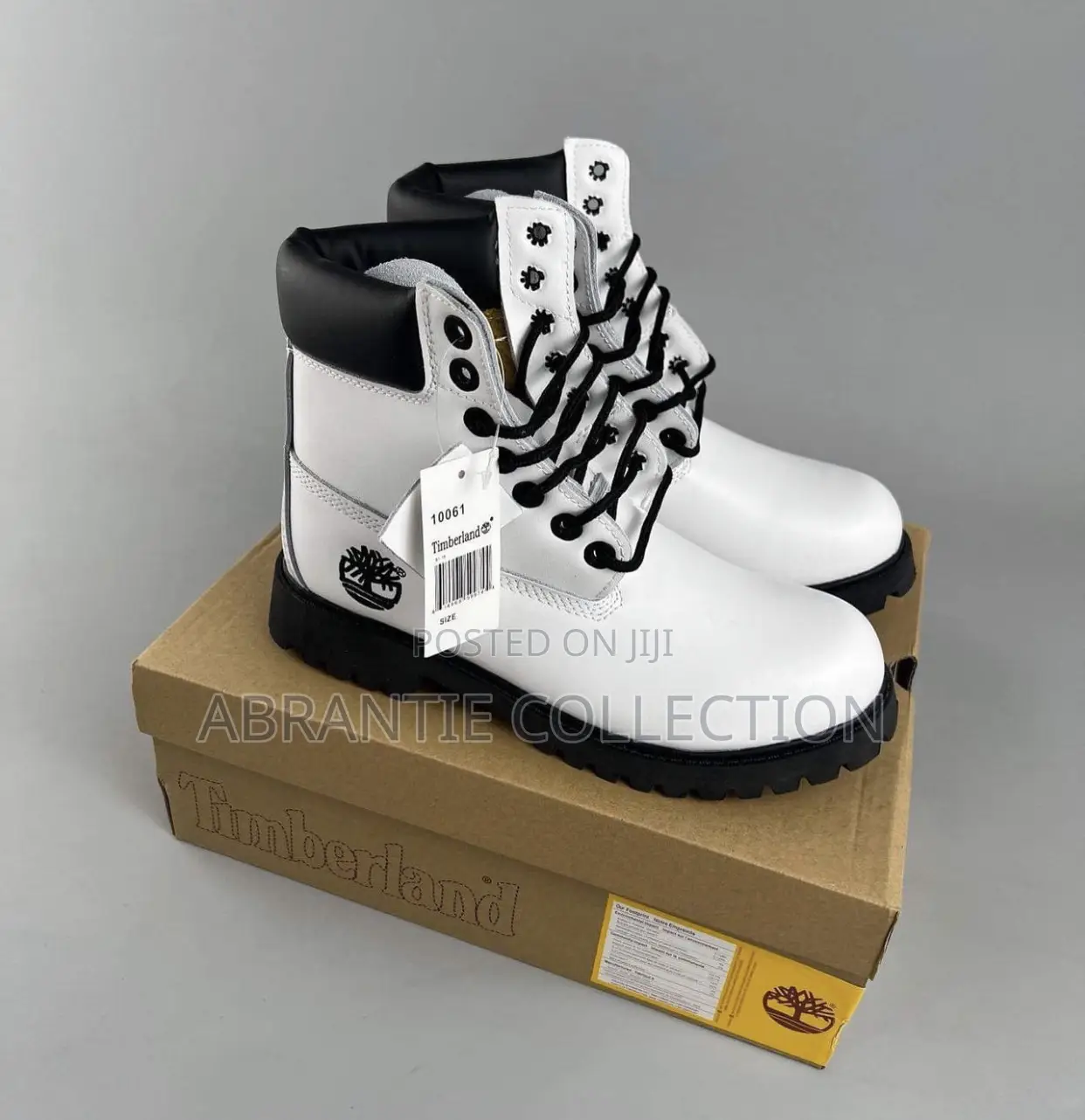 Timberland Boot White/Black