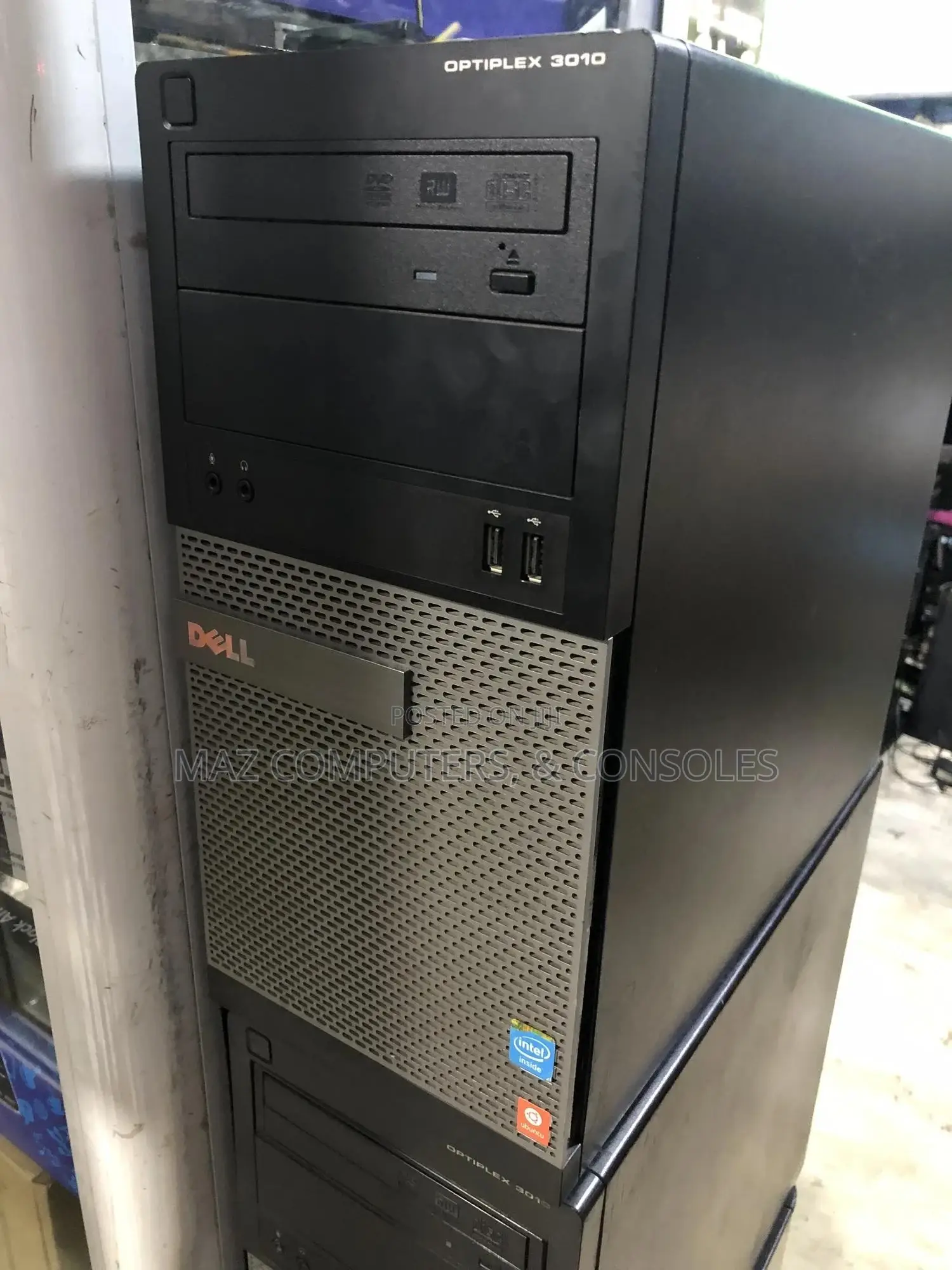 Desktop Computer Dell OptiPlex 3010 4GB Intel Core I3 HDD 500GB