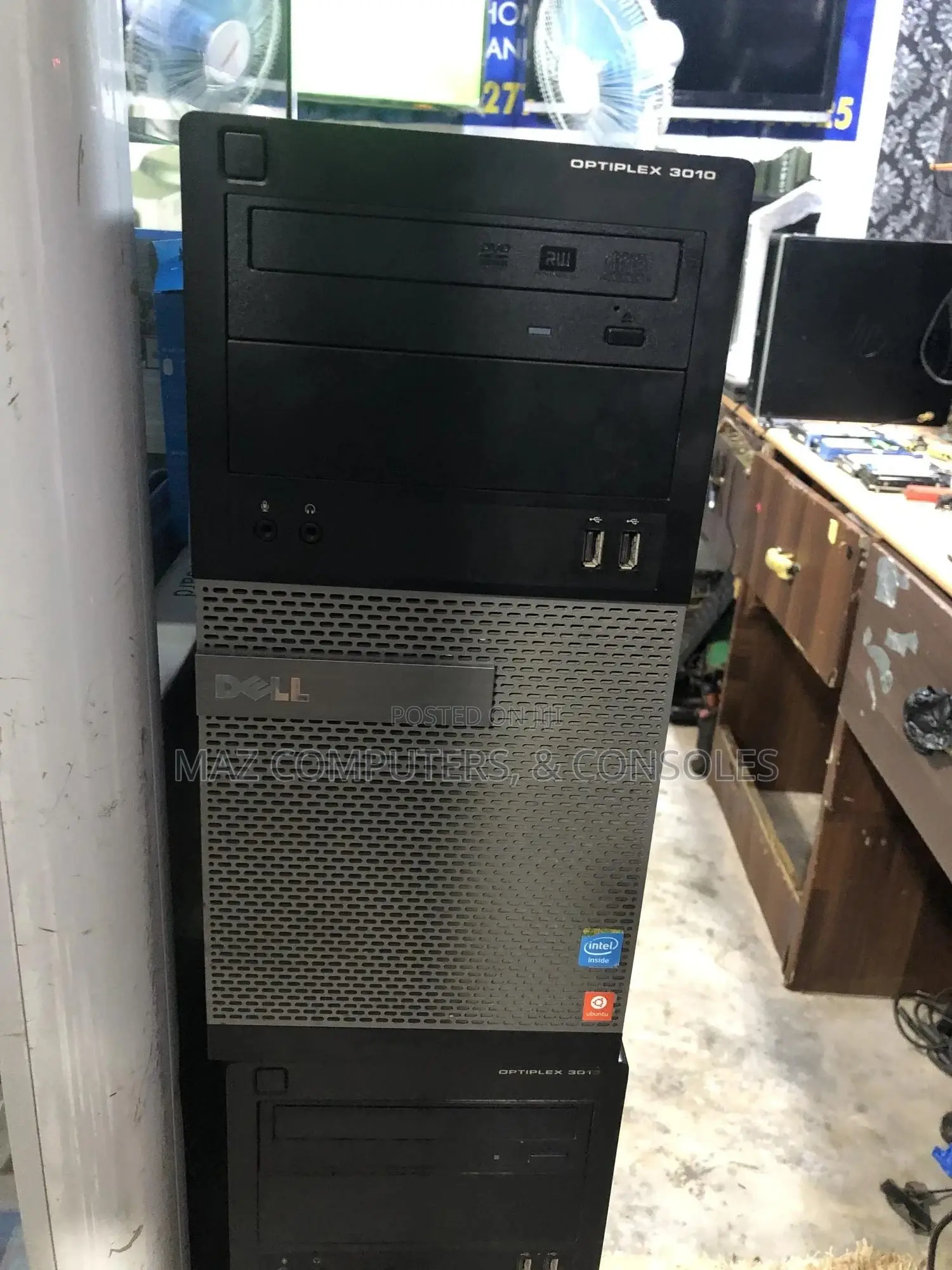 Desktop Computer Dell OptiPlex 3010 4GB Intel Core I3 HDD 500GB