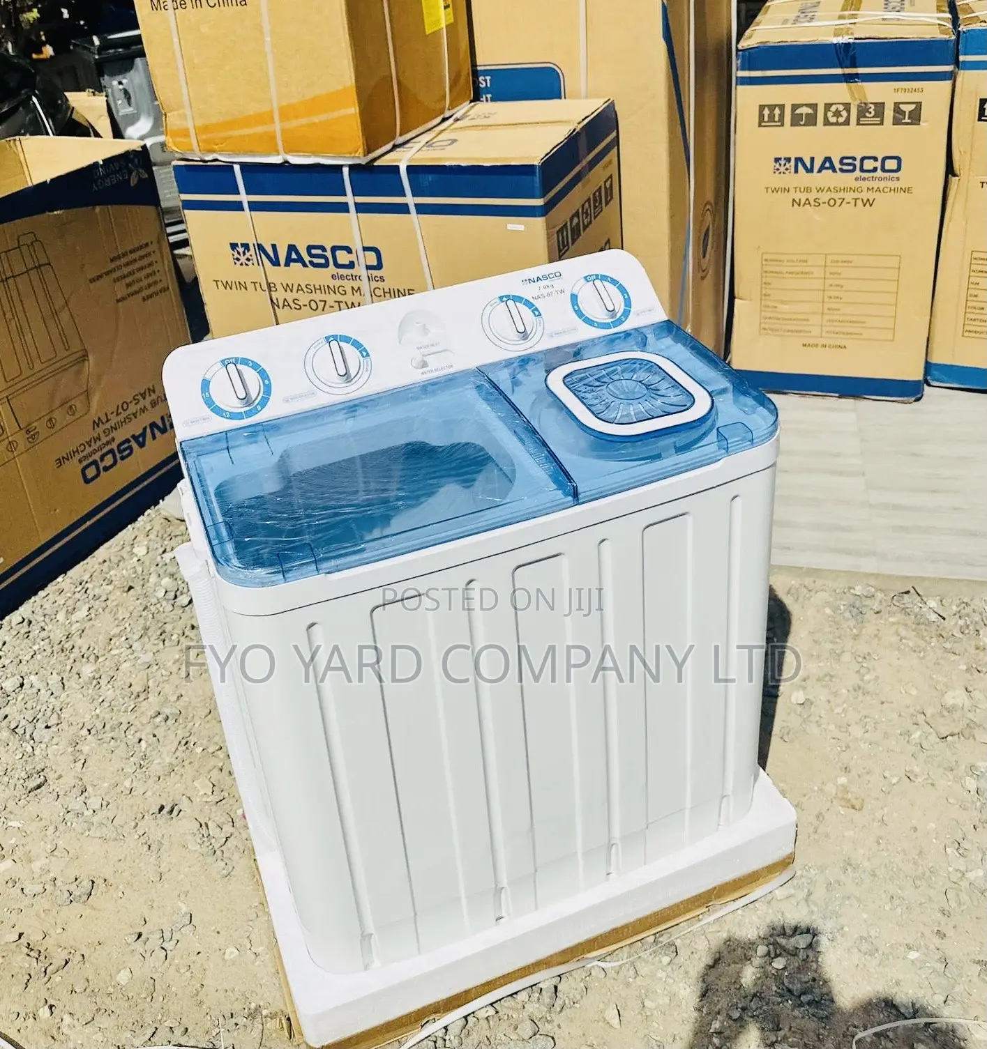 High Quality Washing Twin Tub Nasco 7kg Top Load Wm