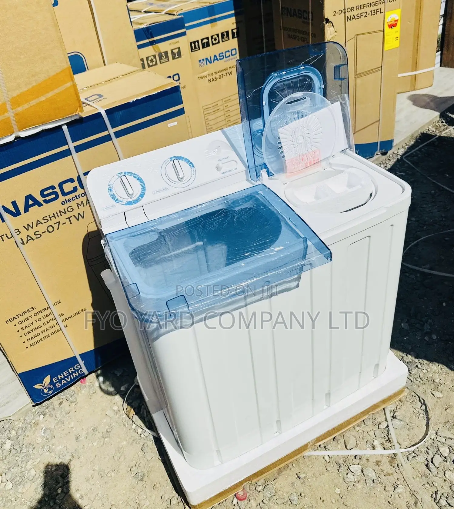 Twin Tub Made Nasco Fast Washing 7kg Machine