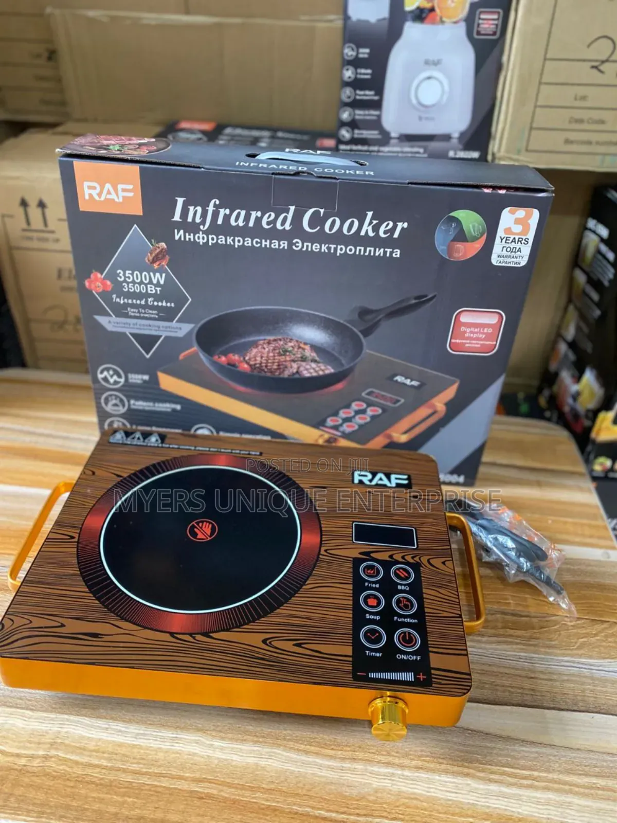Neatly Sealed Infrared Cooker
