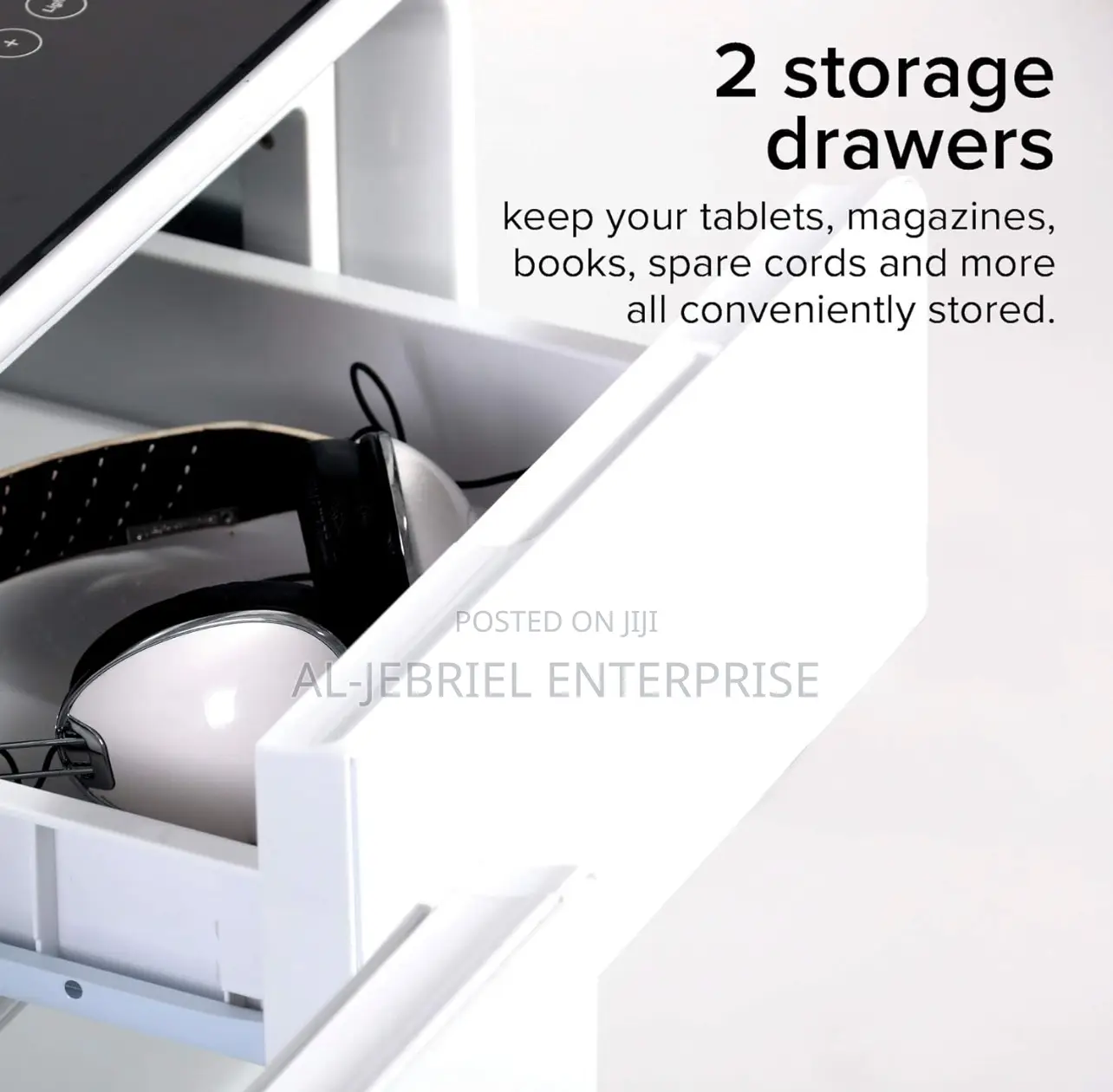 Soboro Coffee Table With Built in Fridge,Led Light Etc
