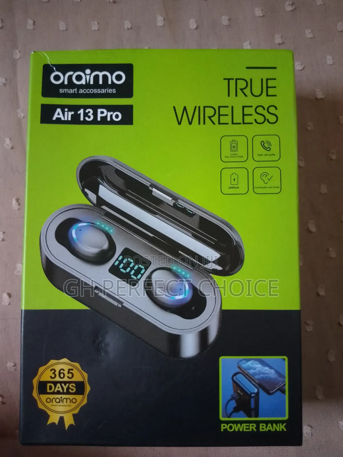 Factory-Sealed Original Oraimo Wireless Earphones