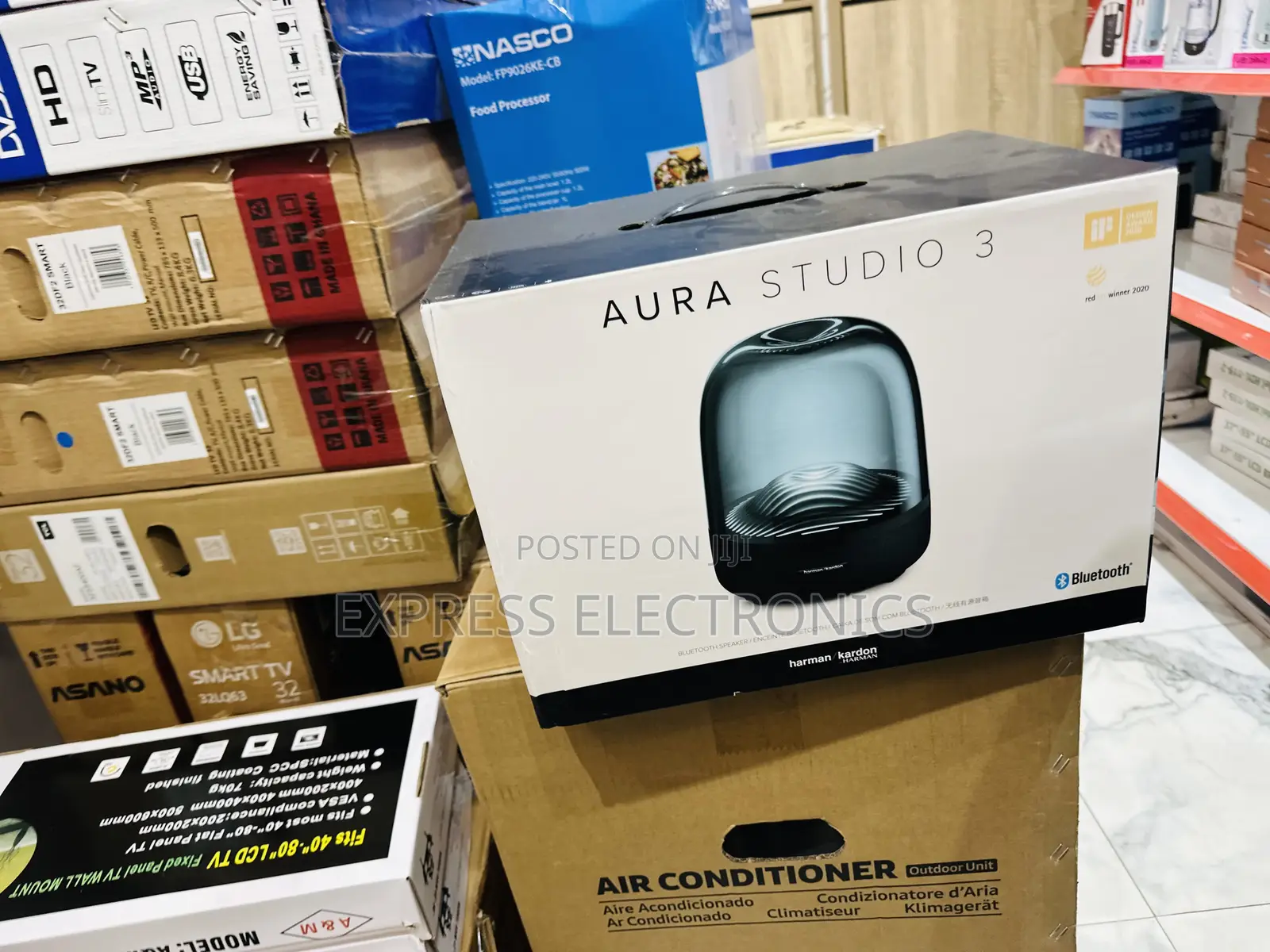 Available Now Aura Studio Bluetooth Speaker 3. 