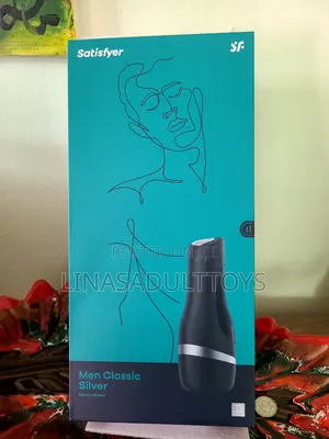 Satisfyer Men Classic Silver Masturbator for Men