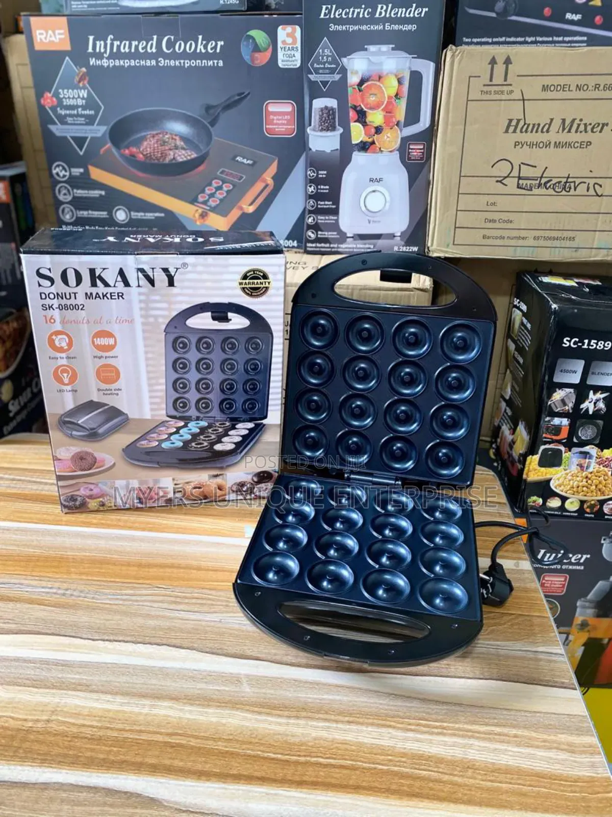 Energy Efficient Sonkany Doughnut Maker