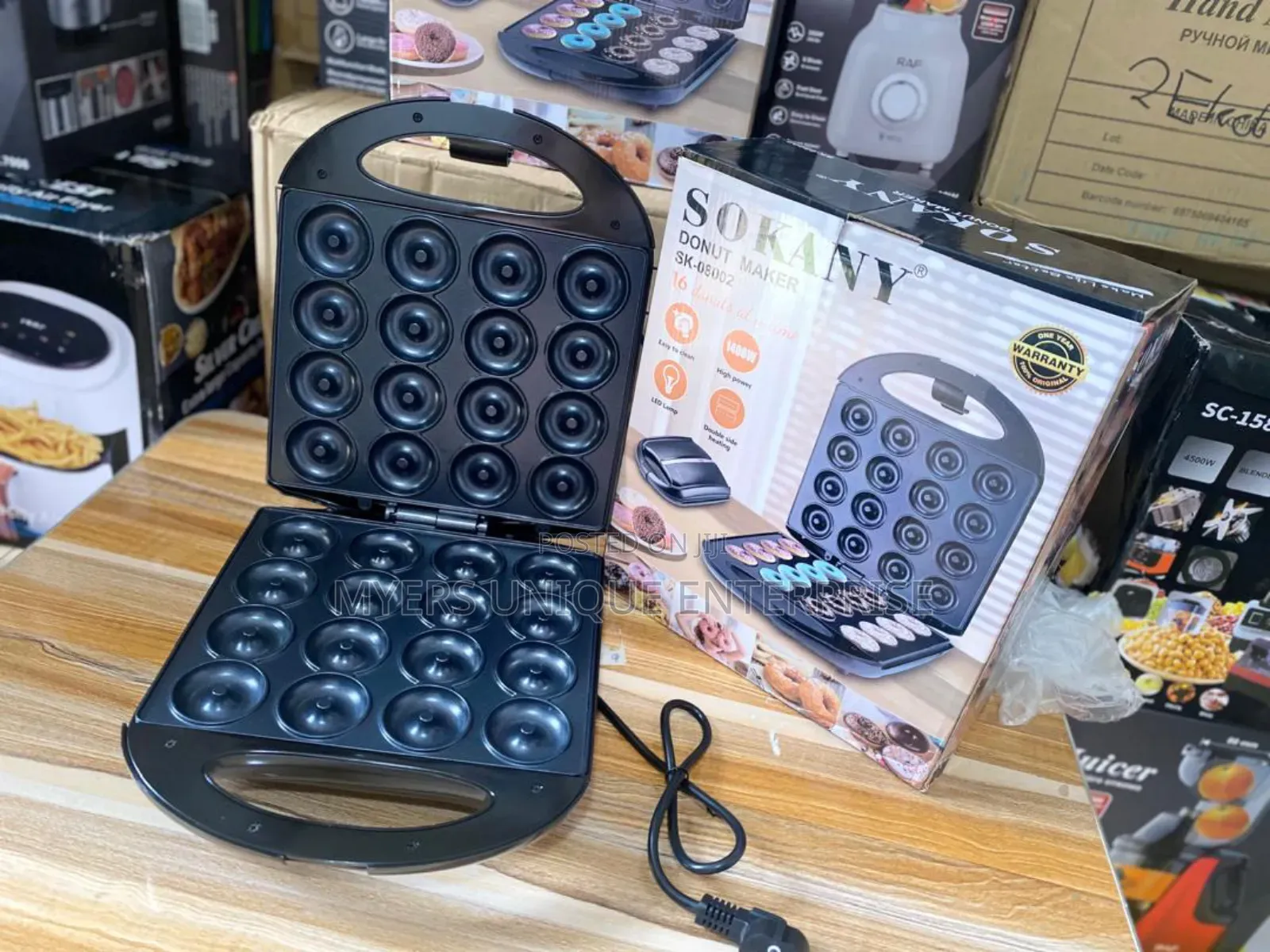 Neat 1400W Sokany Doughnut Machine