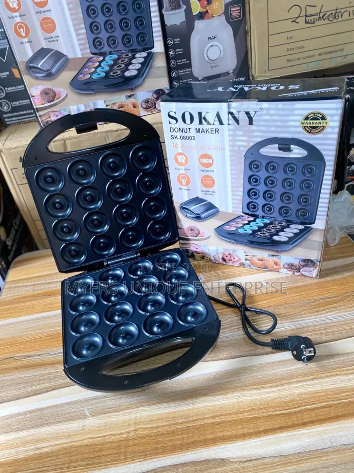 Neatly Sealed Sokany Doughnut Maker