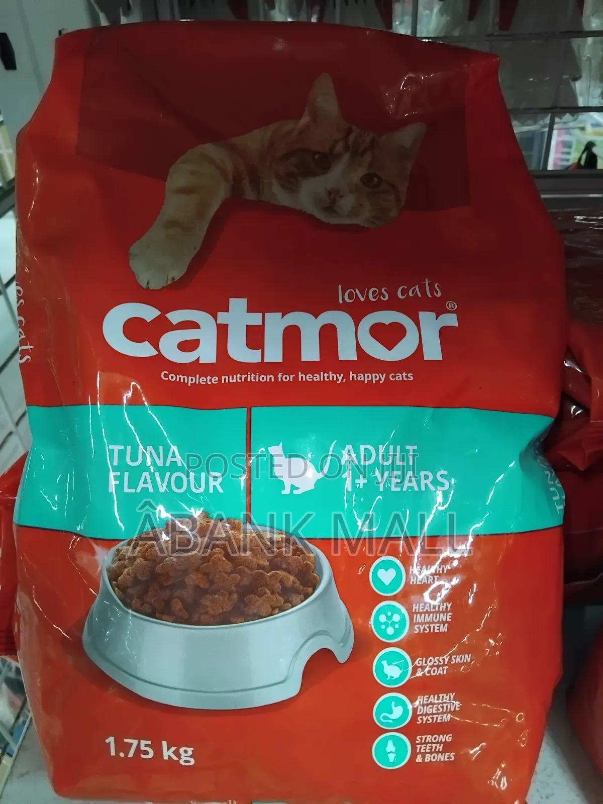 Catmor Adult Dry Cat Food Liver 1.75kg