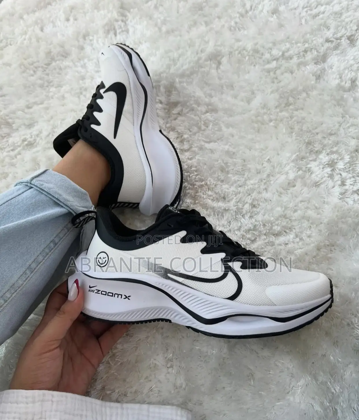 Nike Zoom X Smile Sneaker White/Black