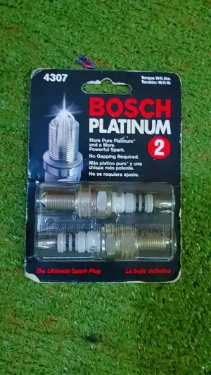 Original BOSCH 4307 Platinum Plus +2 Spark Plug