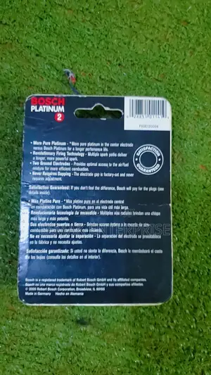Original BOSCH 4307 Platinum Plus +2 Spark Plug