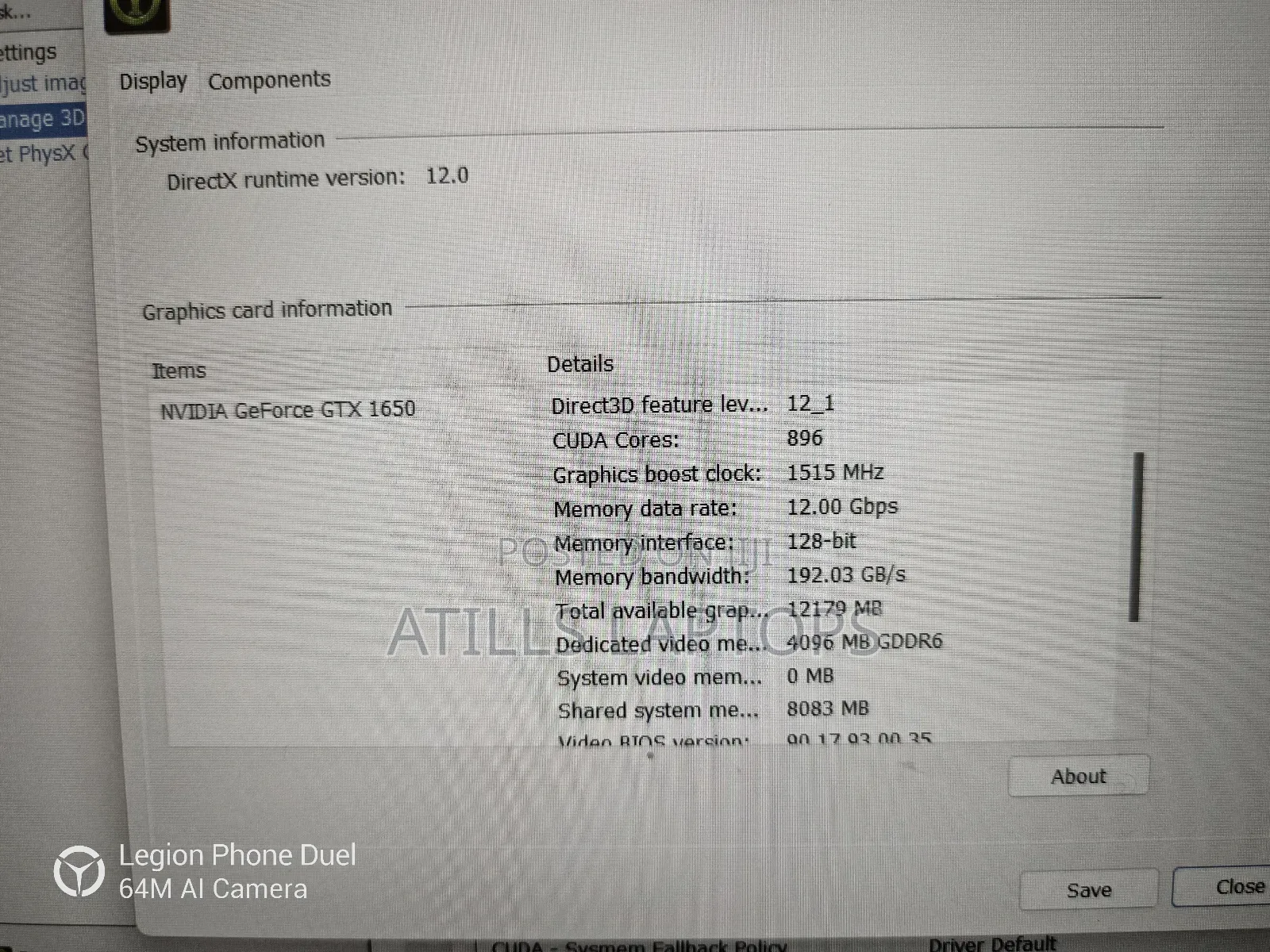Laptop Lenovo Ideapad Gaming 3 16GB Intel Core I5 SSD 512GB