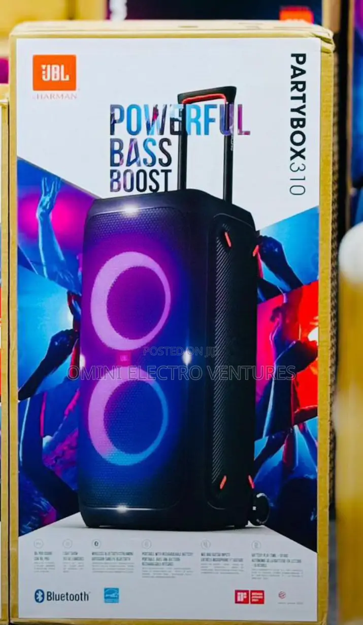 Brand New JBL 310 Party Box Bluetooth Player