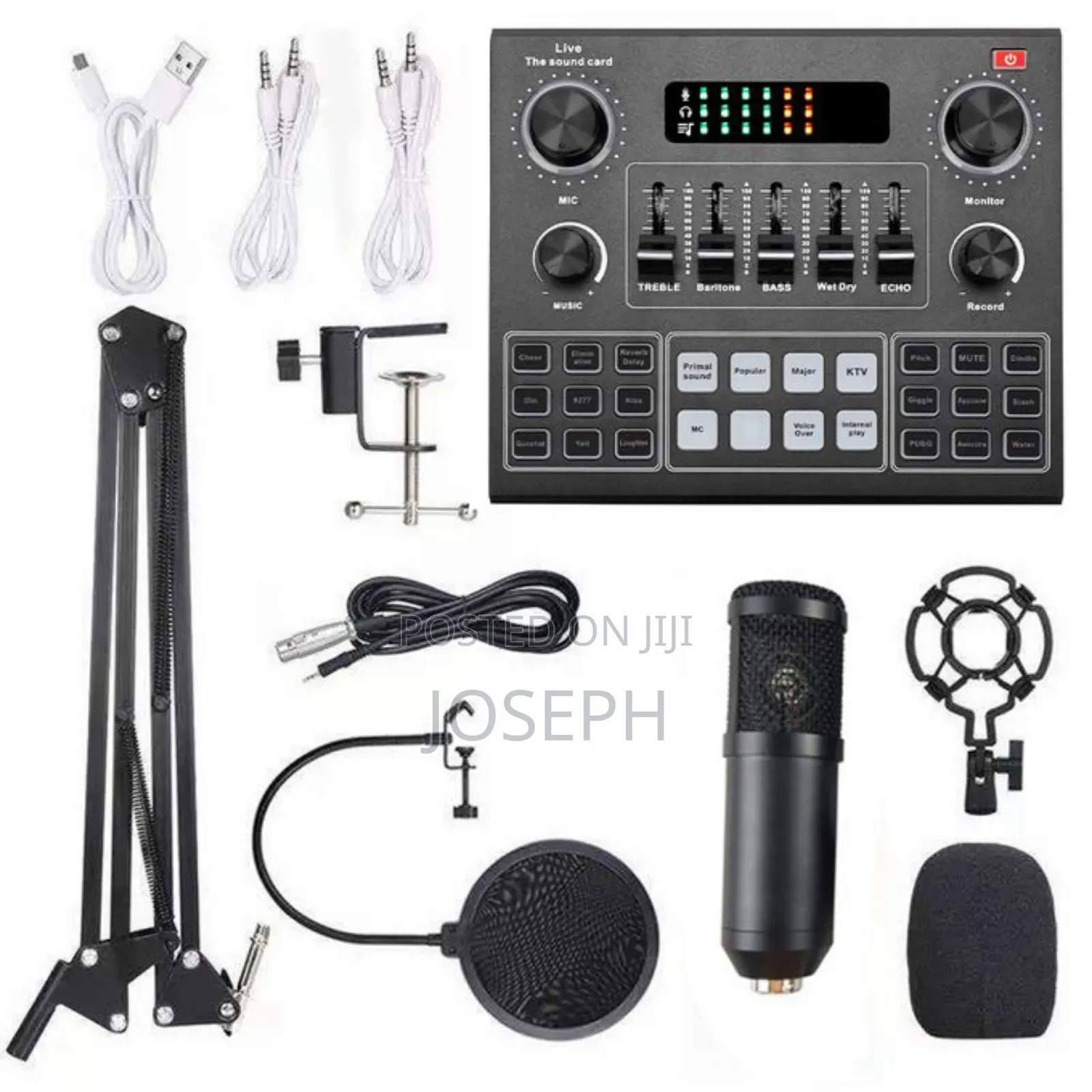Recording Live Broadcast Microphone Set Tiktok