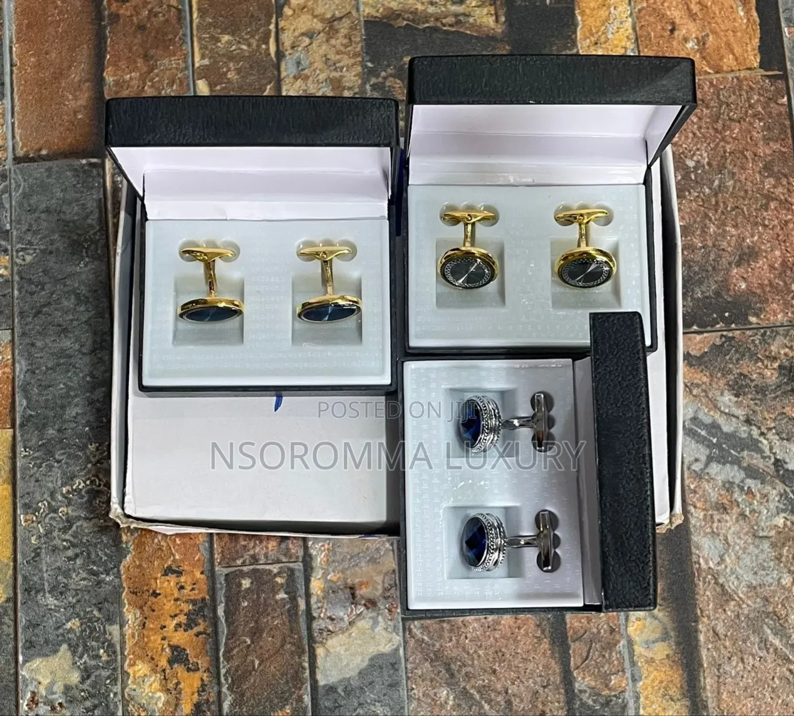 Lictin Men's Stainless Steel Cufflink