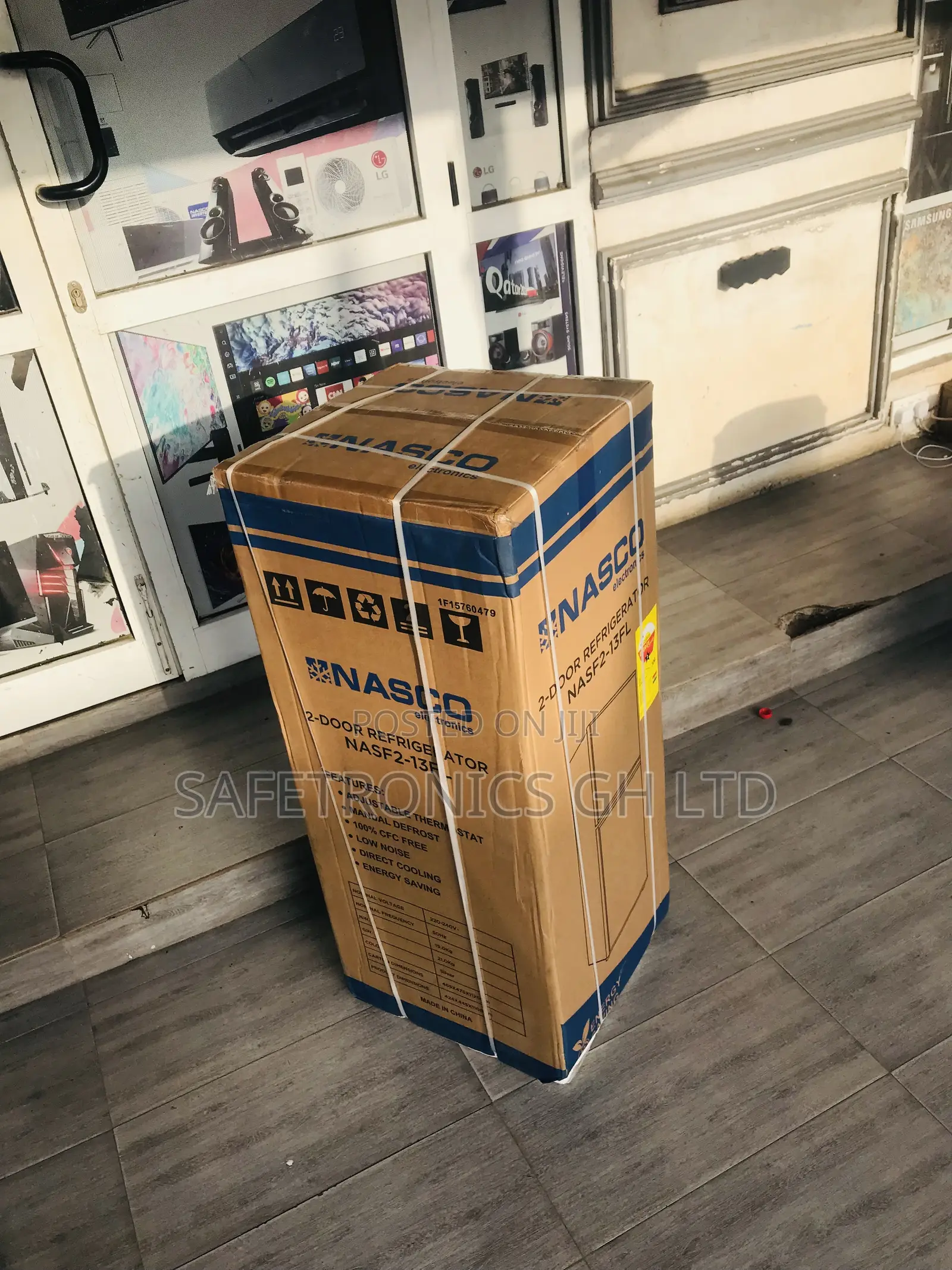 Valuable New 112l Top Mount 2 Doors Fridge Nasf2-13fl