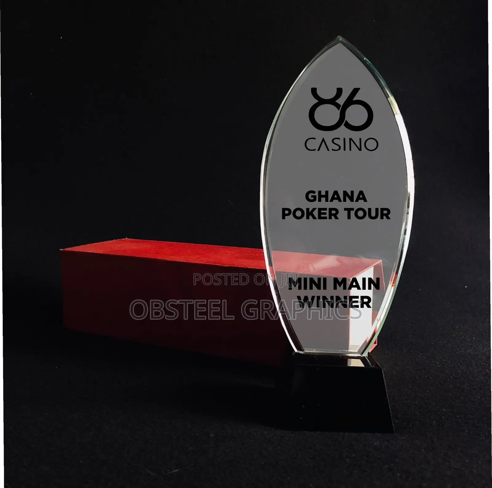Crystal Award Plaques Branding Printing