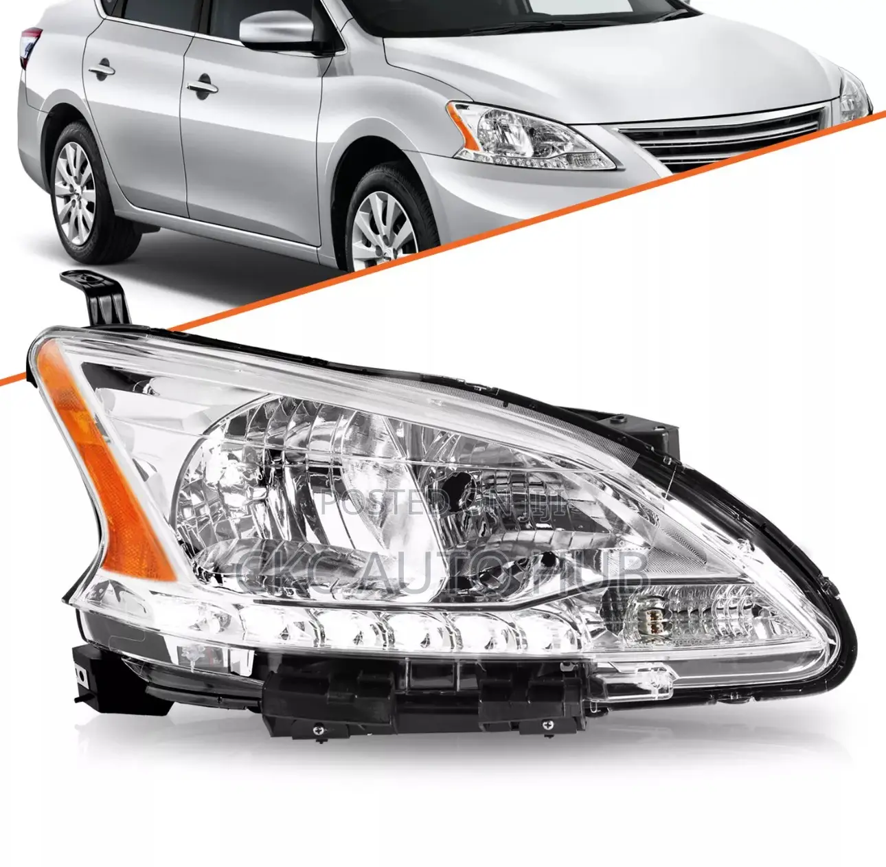 Sentra 2013 2014 Headlight