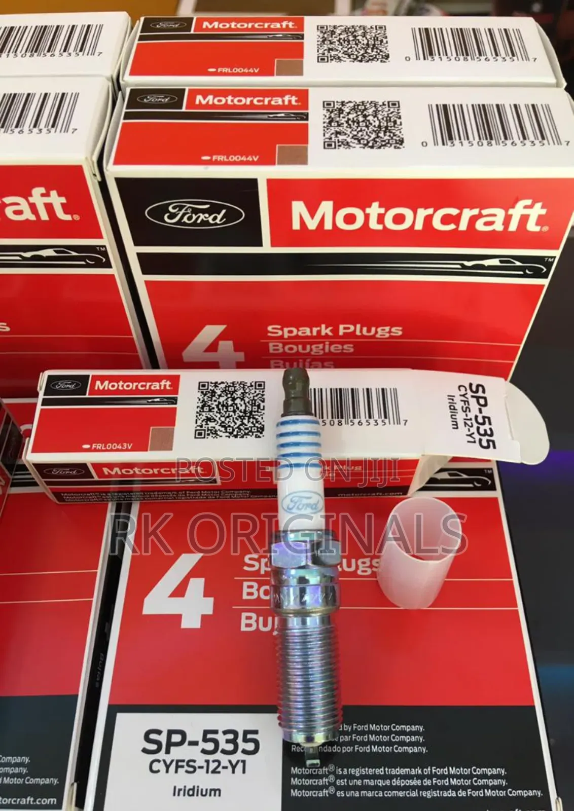Ecosport/Focus/Fiesta Motorcraft Sp-535 Spark Plugs From Usa🇺🇸