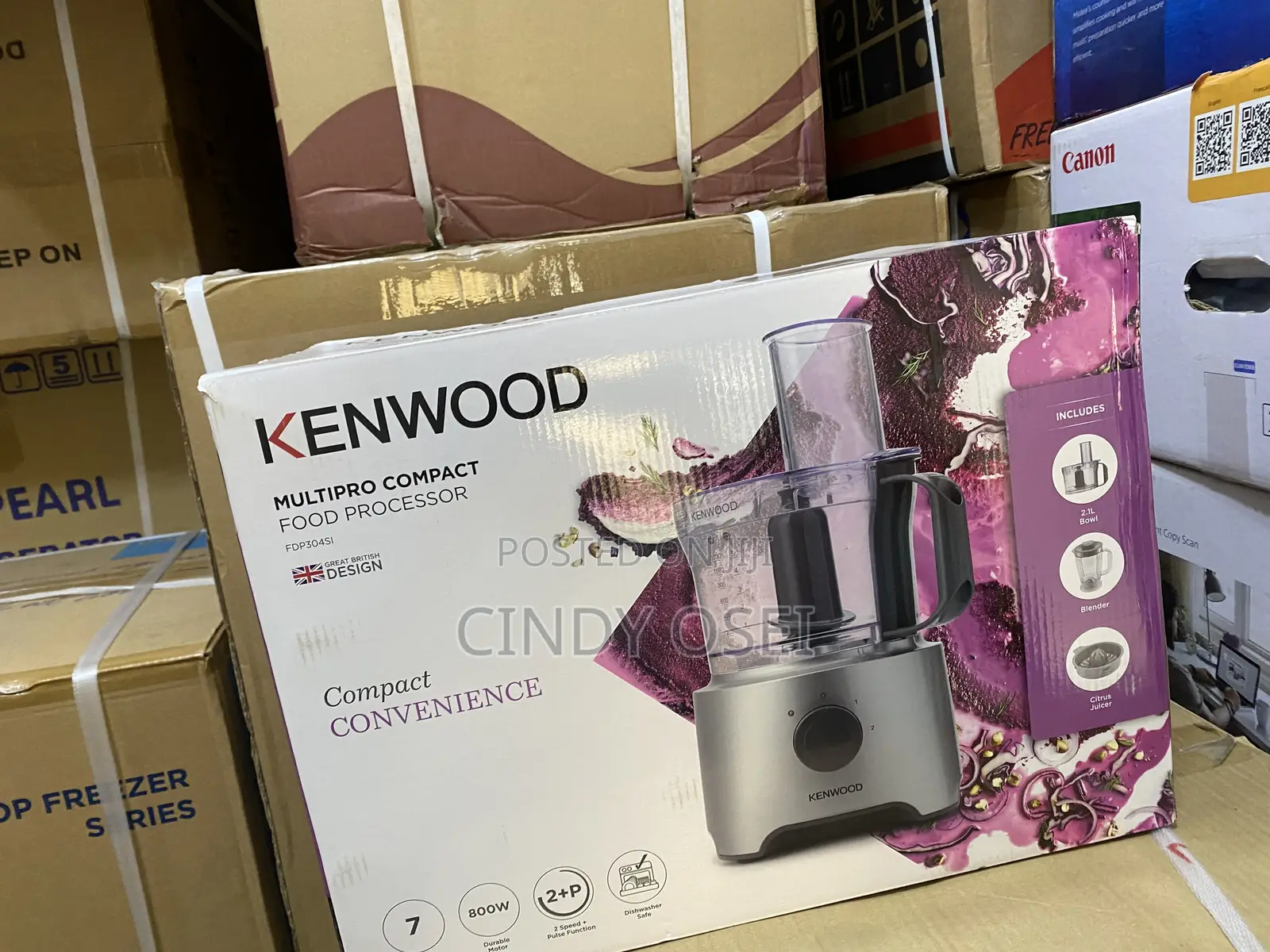 Hypnotizing Kenwood Multipurpose Food Processor