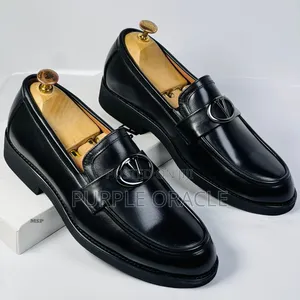 Valentino Classic Leather Formal Loafers