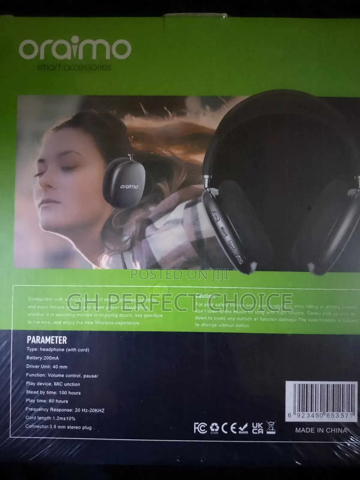 Number One Oraimo Headset for Unmatched Performance.