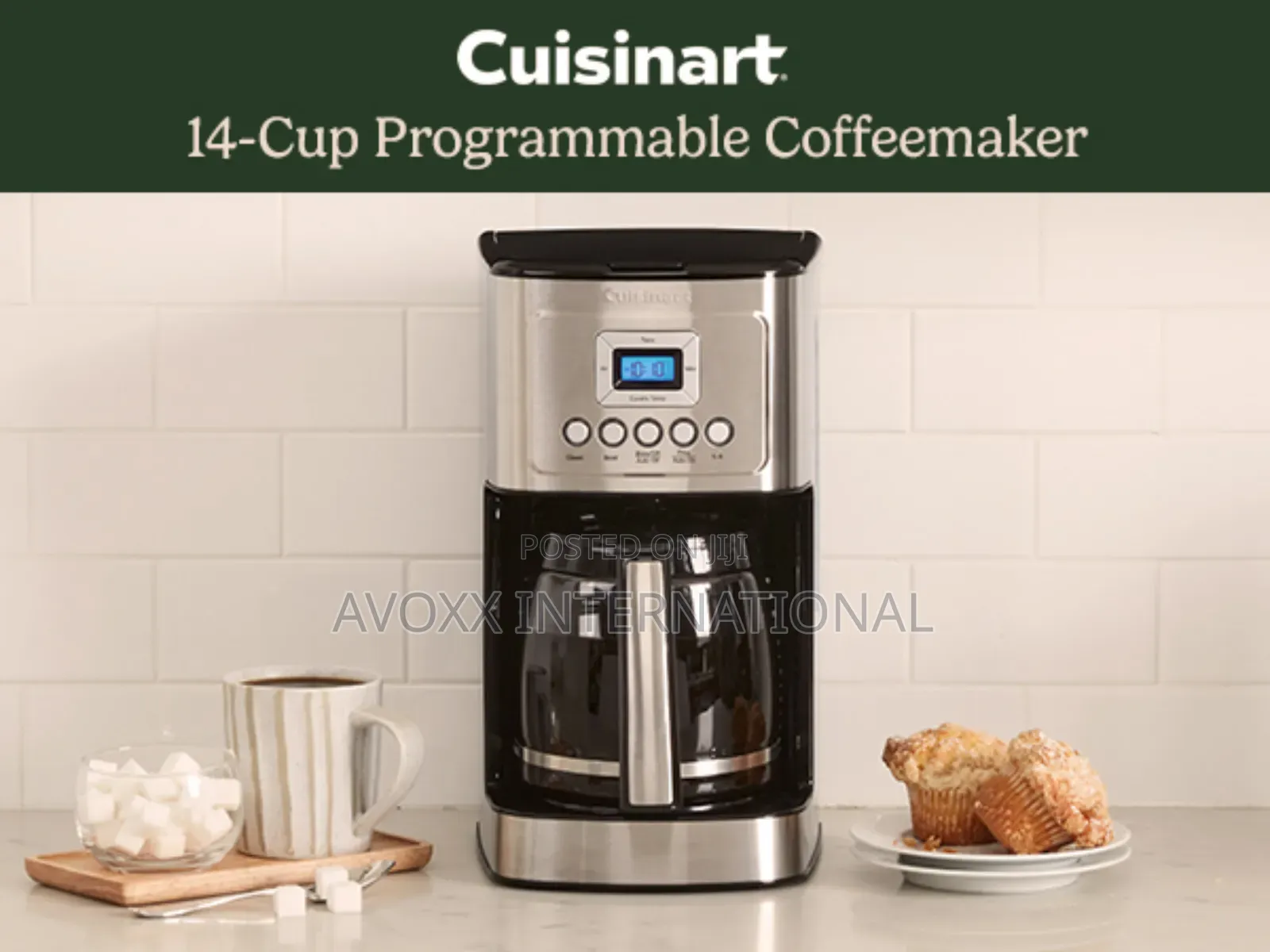 Cuisinart Coffee Maker, 14-Cup Fully Automatic DCC-3200P1
