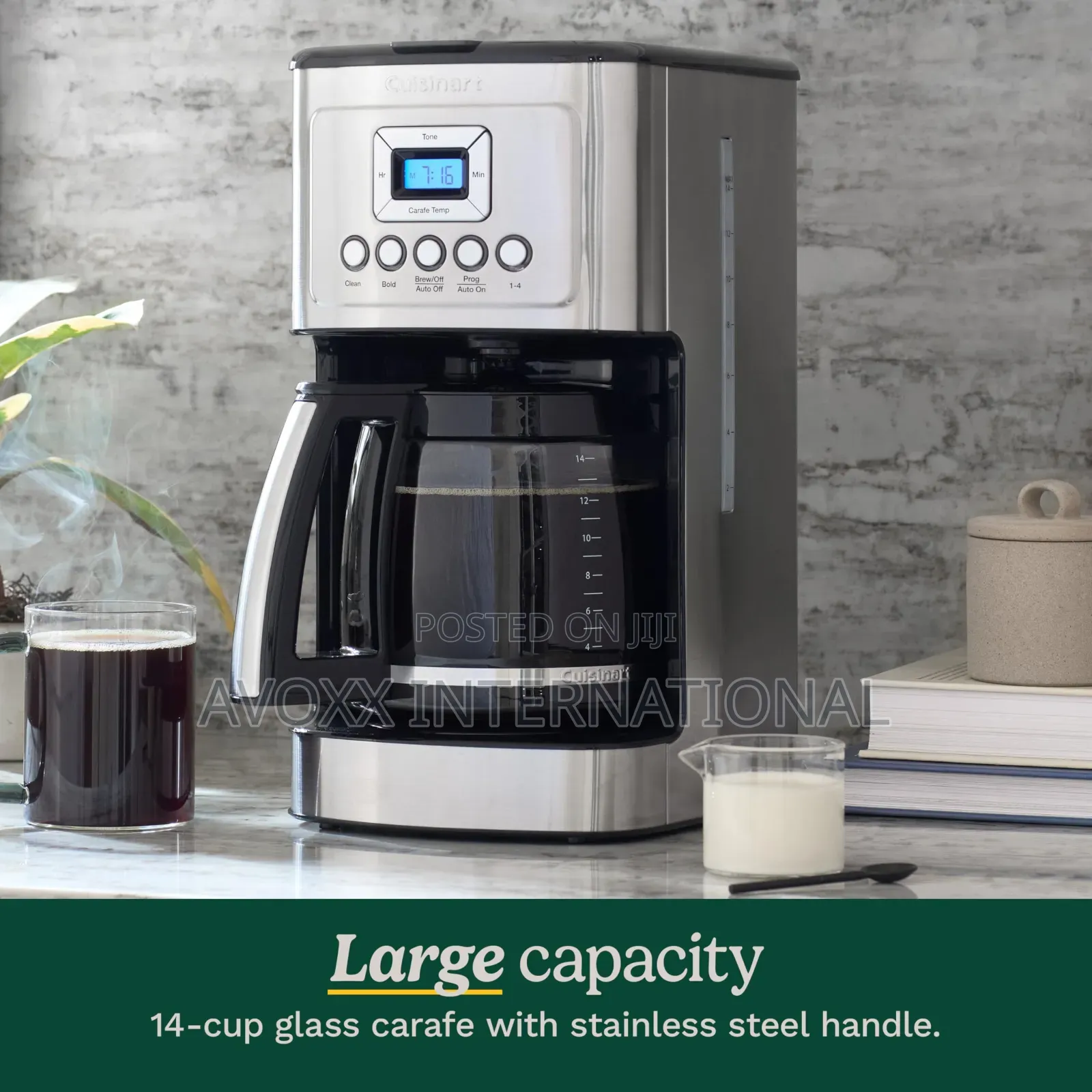 Cuisinart Coffee Maker, 14-Cup Fully Automatic DCC-3200P1