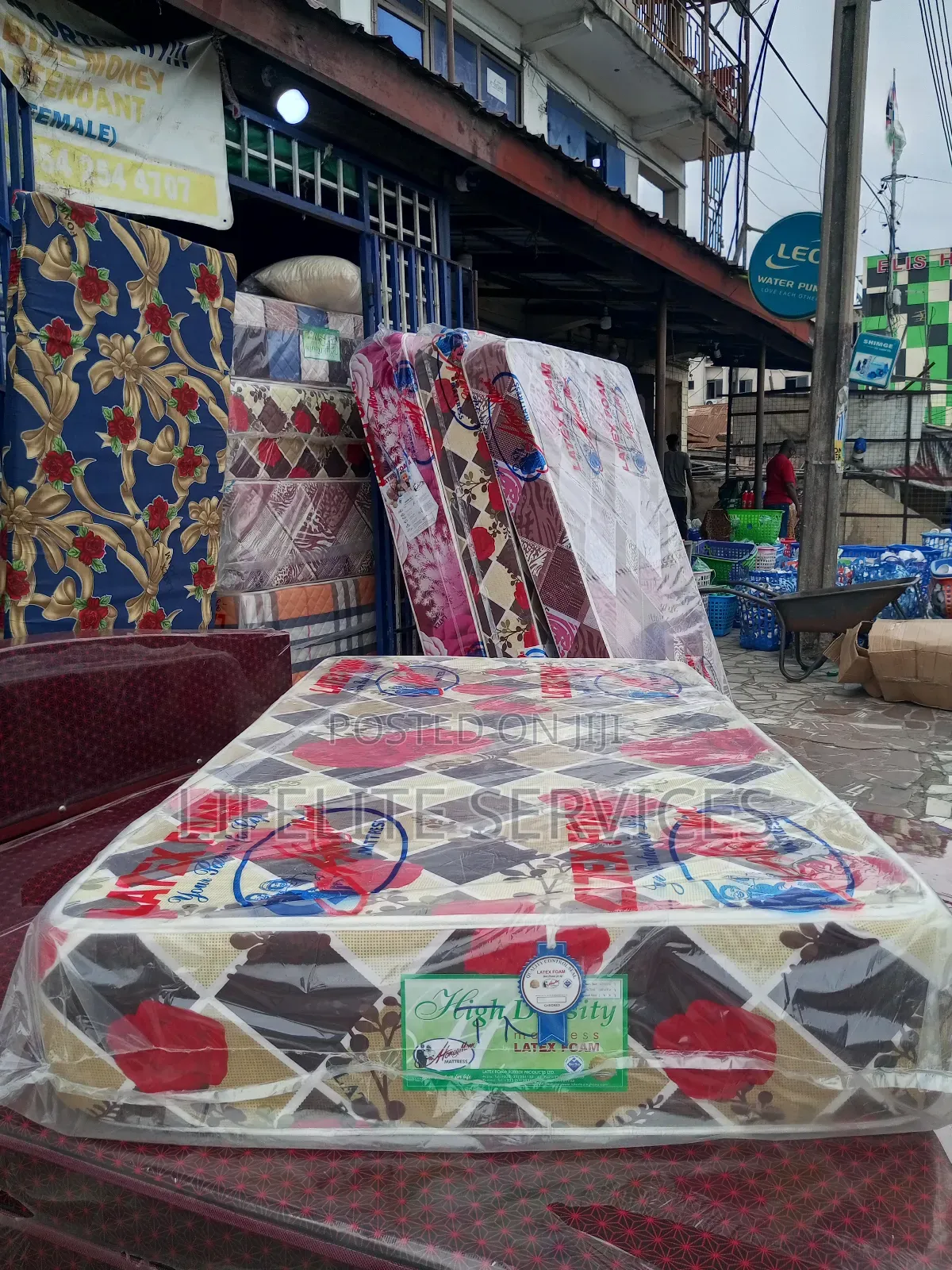 1 Half Mattress 10" High Density