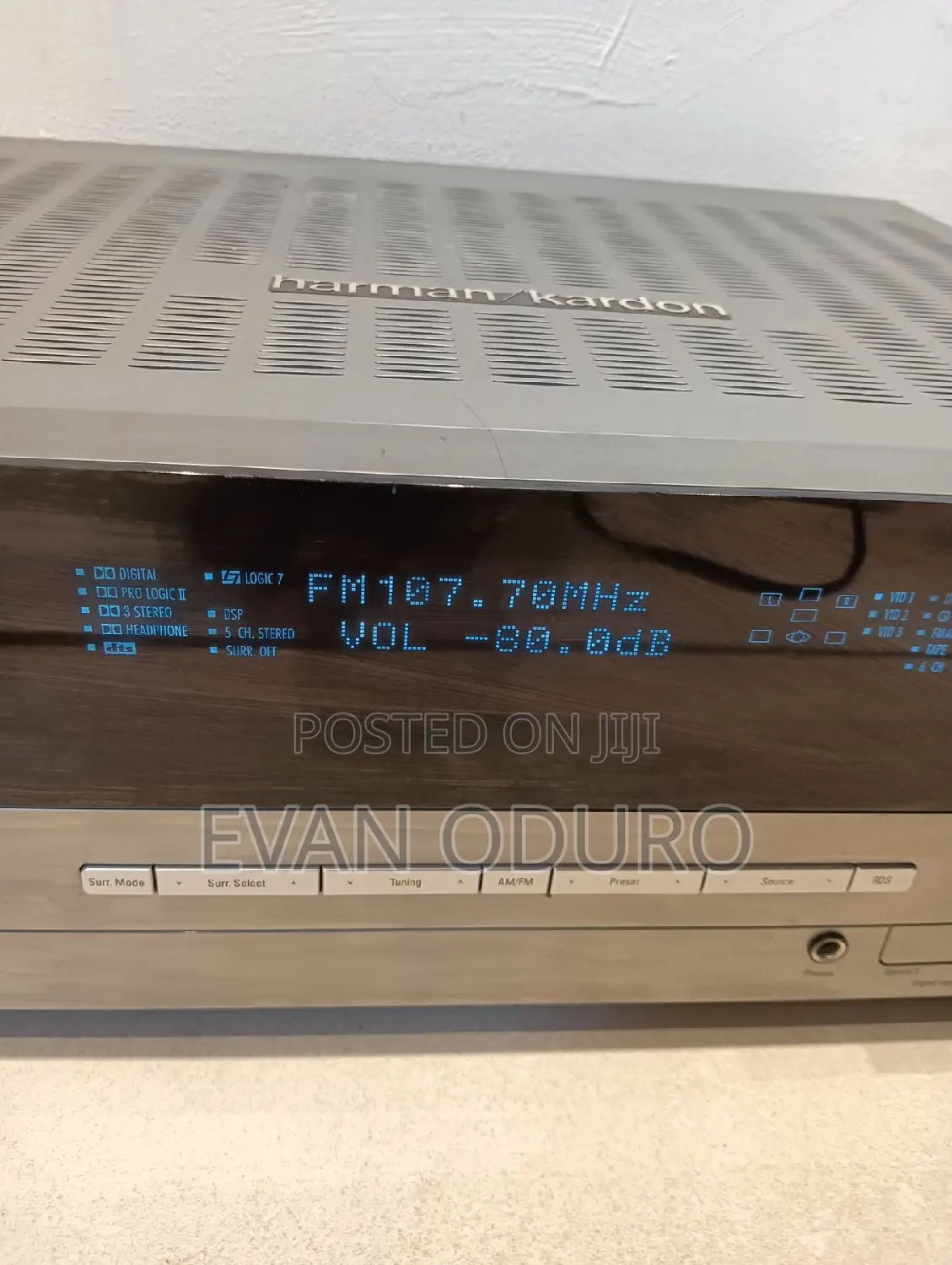 Powerful Herman Kardon Avr Reciever,Radio,Bt,Optical,Aux,Usb