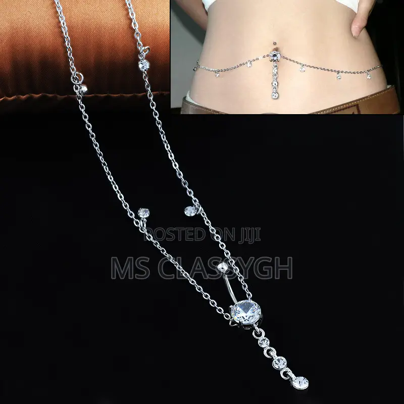 Waist Chain Belly Button Ring Belly Buckle Piercing Pendant