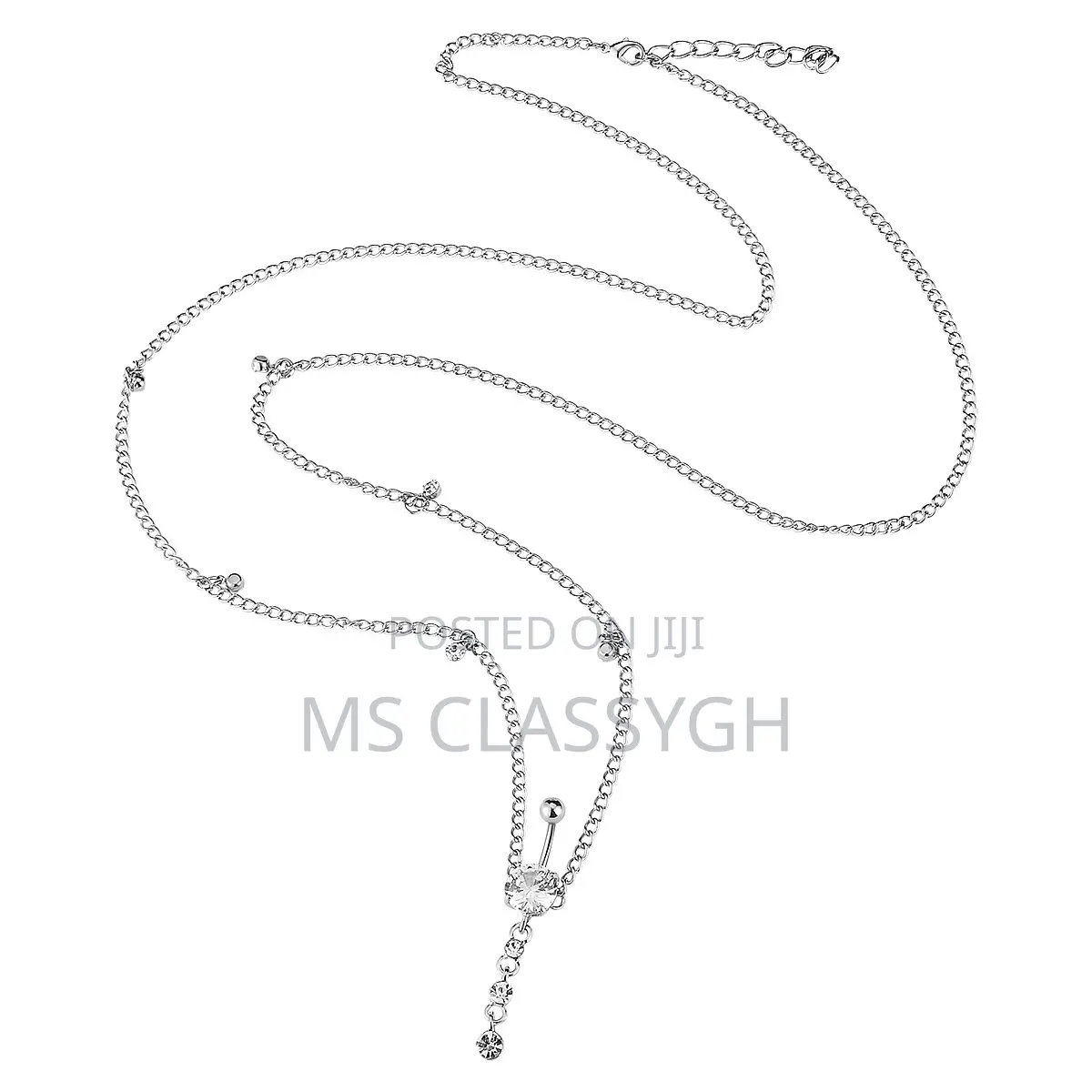 Waist Chain Belly Button Ring Belly Buckle Piercing Pendant