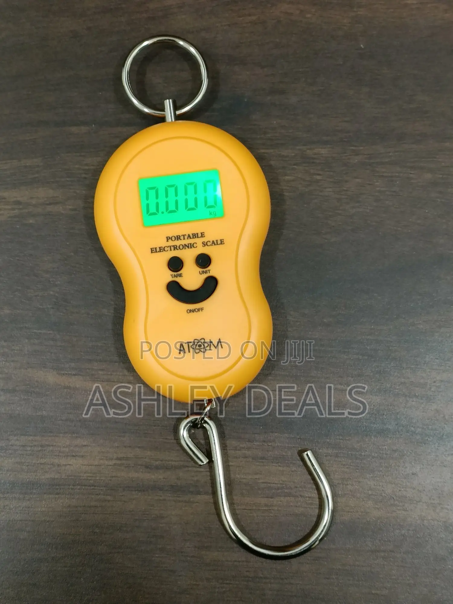 Smiley Face Portable 50kg Hanging Scale