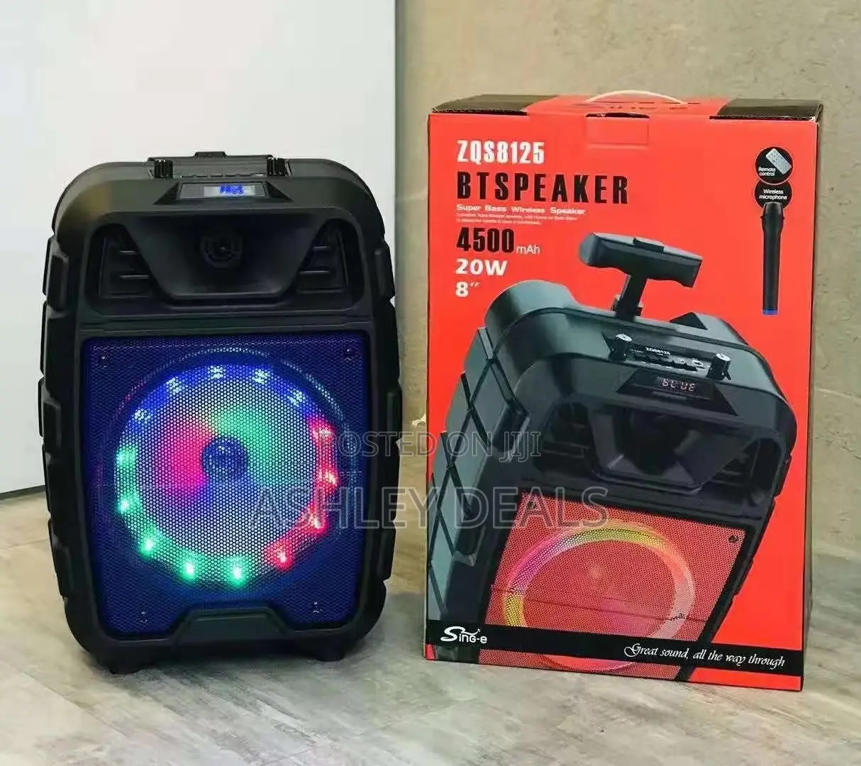8inch Bluetooth Wireless Speaker