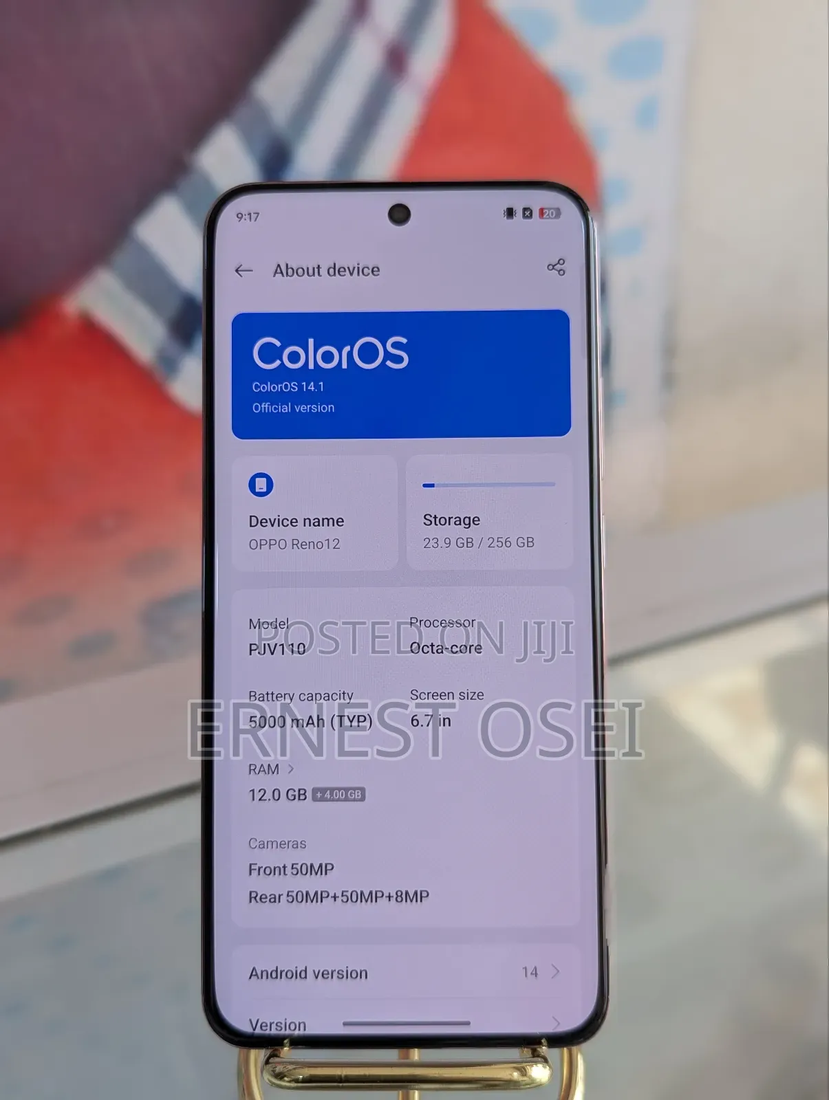 New Oppo Reno 12 5G 256 GB