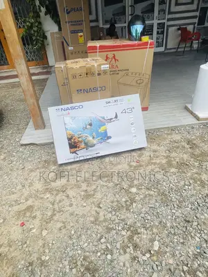 Smart New Satellite NASCO 43′′ LED TV